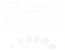 Tablet Screenshot of edvancegroup.com
